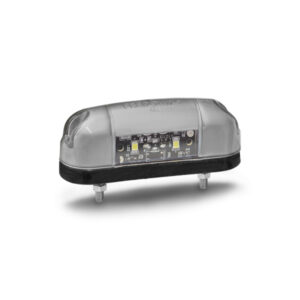 Lanterna 2 LEDs para luz de placa oval universal ALU - PL04800056