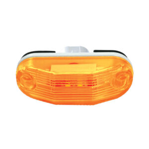 Lanterna delimitadora 2 LEDs, conector e lente acrílico AM - PL13224161