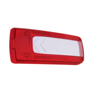 Lente para lanterna PL1550 - Vermelha e cristal - PL15510007